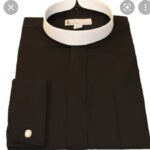 Round collar clergy shirt robbin bookshop