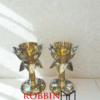 Golden Candle Holders