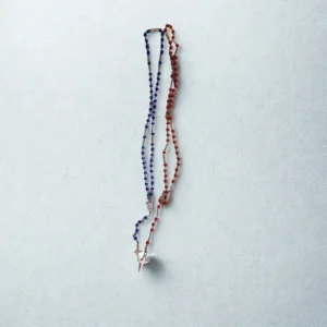 rosary beads with crucifix